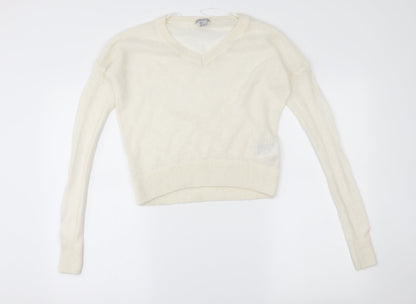Womens UK Size S H&M Ivory Pullover Jumper