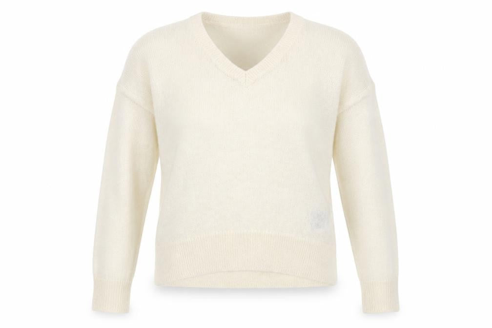 Womens UK Size S H&M Ivory Pullover Jumper