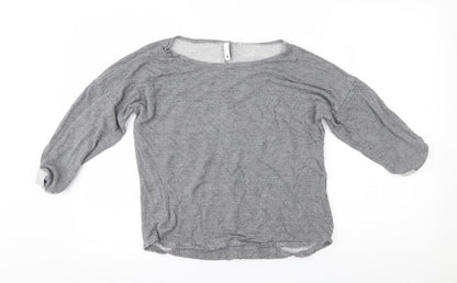Womens UK Size S H&M Grey Pullover Jumper