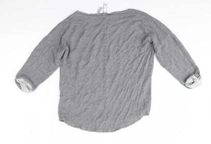 Womens UK Size S H&M Grey Pullover Jumper