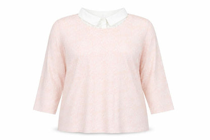 Womens UK Size 16 m&s Pink Pullover Jumper