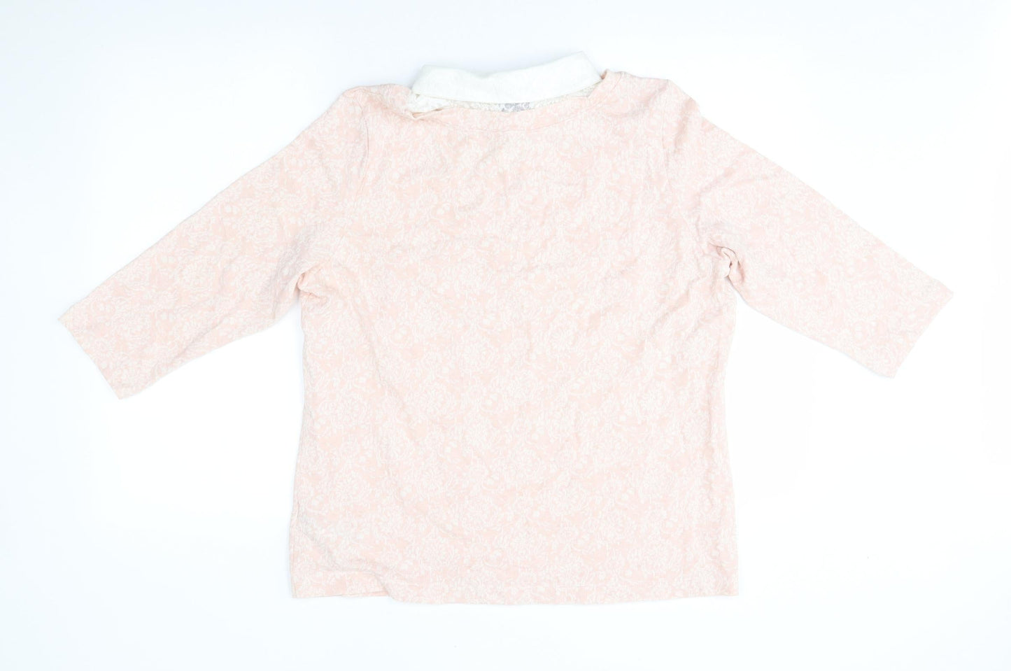 Womens UK Size 16 m&s Pink Pullover Jumper