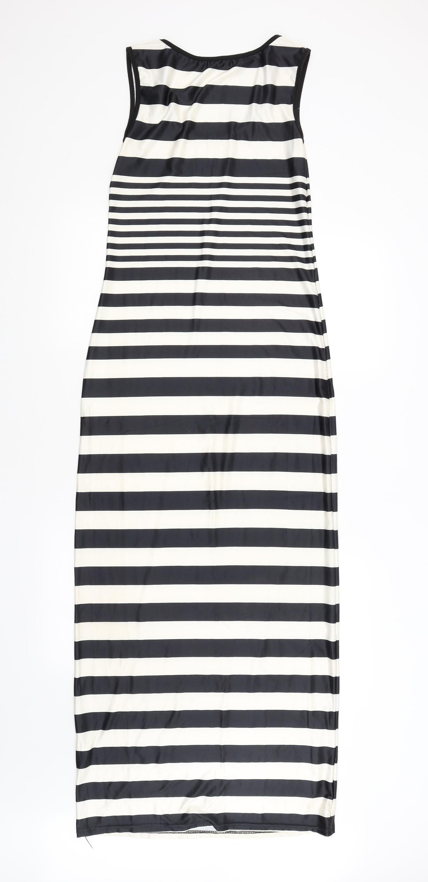 Preworn Womens Multicoloured Striped  Pencil Dress