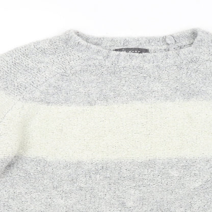 Primark Womens Multicoloured Striped  Pullover Jumper Size 12