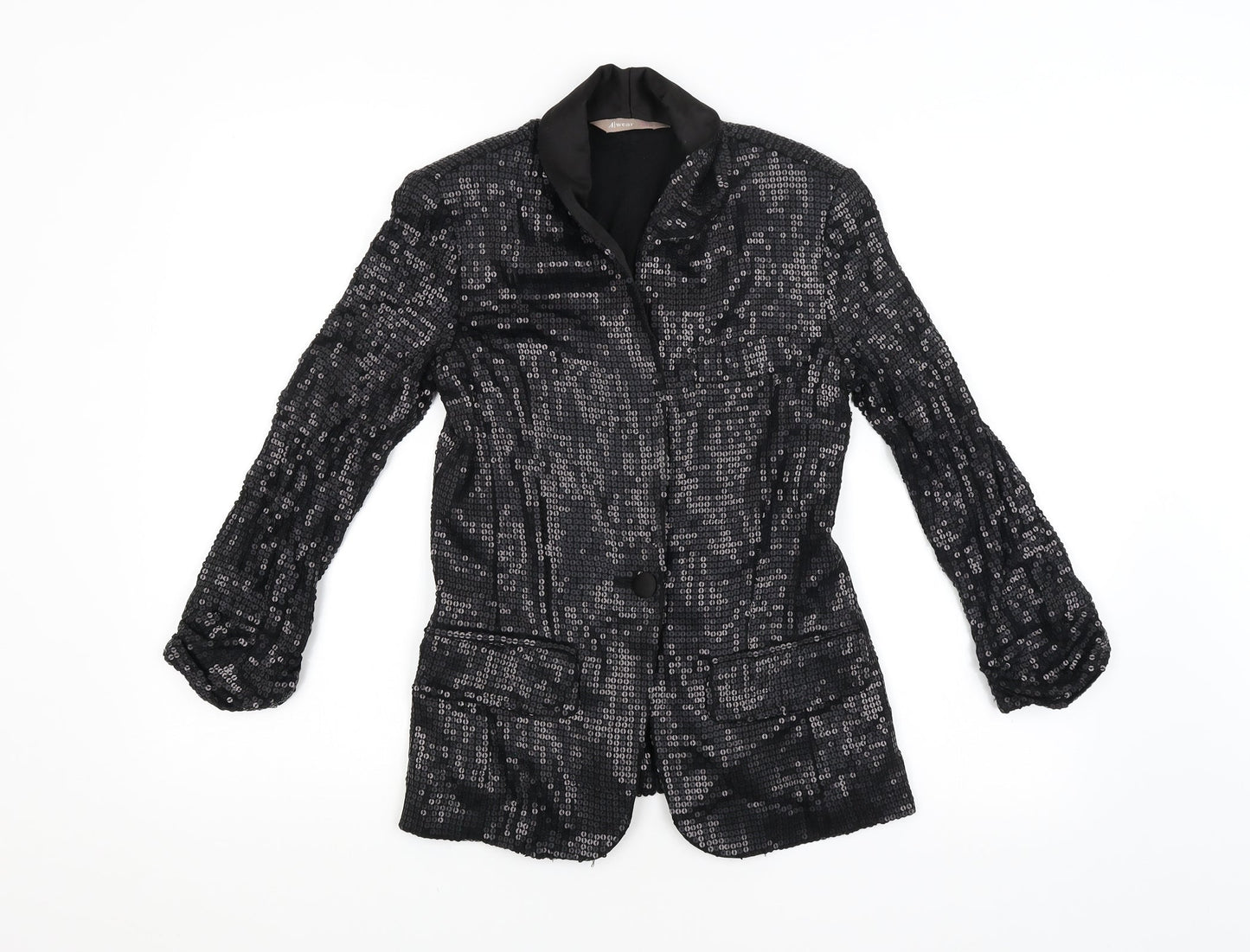 Womens UK Size 8 Preworn Black Jacket