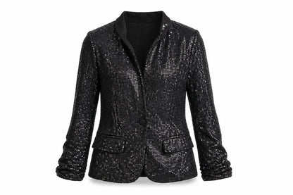 Womens UK Size 8 Preworn Black Jacket
