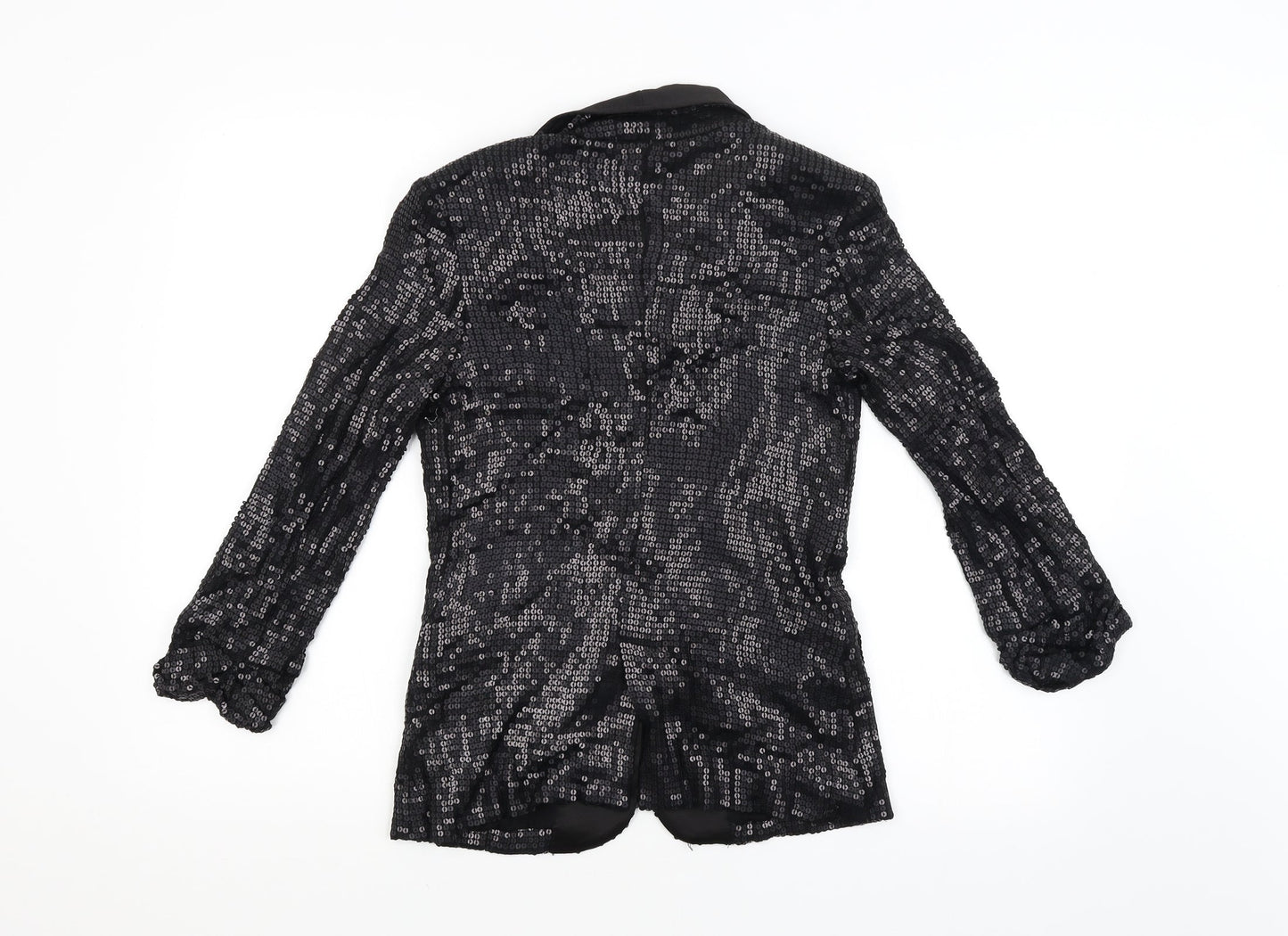 Womens UK Size 8 Preworn Black Jacket