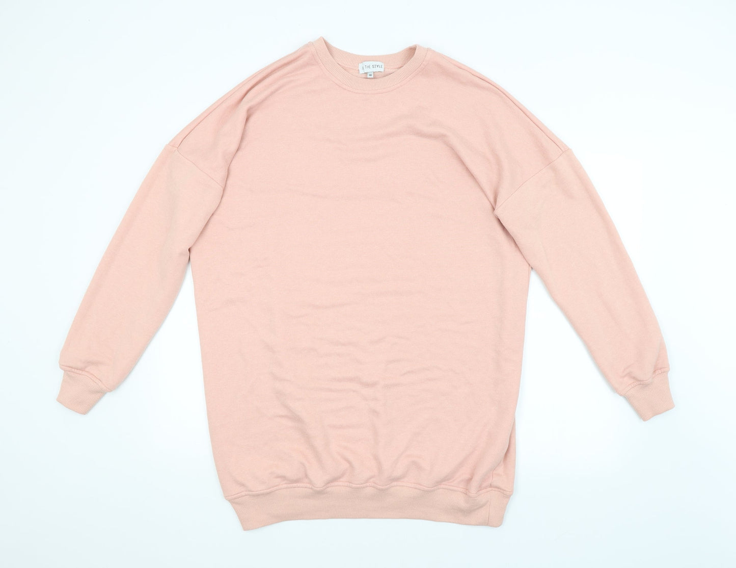 Womens UK Size 10 In the Style Pink Pullover Jumper