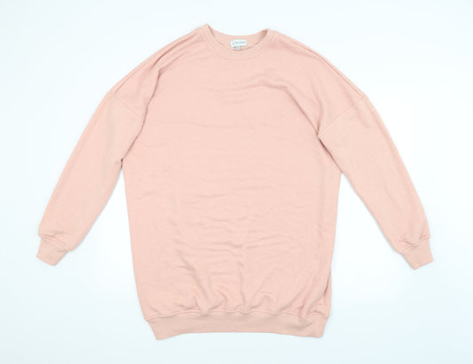 Womens UK Size 10 In the Style Pink Pullover Jumper