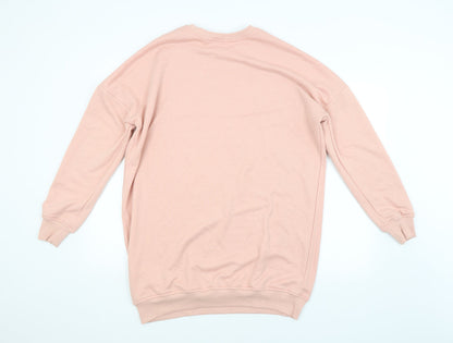 Womens UK Size 10 In the Style Pink Pullover Jumper