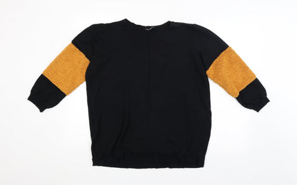 Womens UK Size 14 Select Black Pullover Jumper
