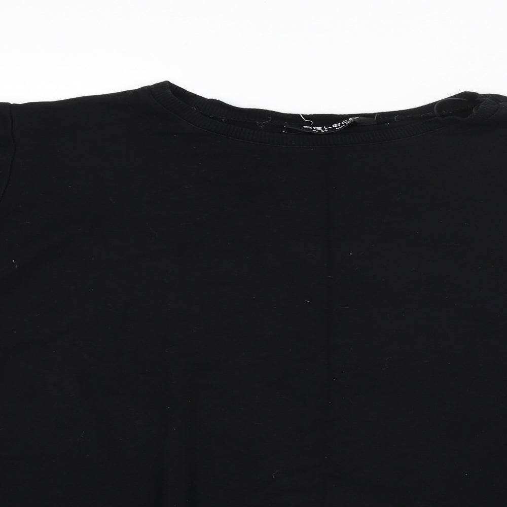 Womens UK Size 14 Select Black Pullover Jumper