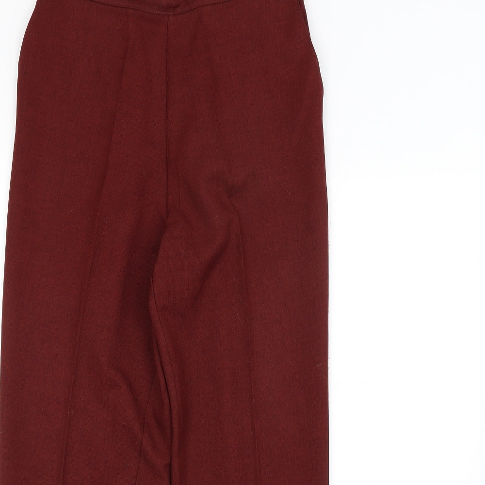 Womens UK Size 14 Saira of Manchester Regular Fit  Red Trousers