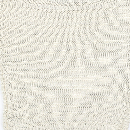 Womens UK Size 6 Atmosphere Beige Pullover Jumper