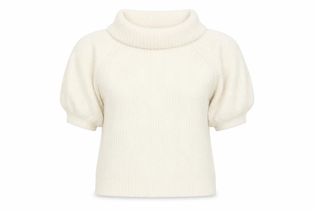 Womens UK Size 10 Miss Selfridge White Pullover Jumper