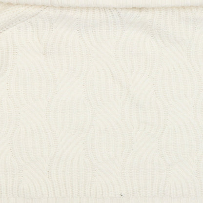 Womens UK Size 10 Miss Selfridge White Pullover Jumper
