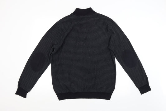 M&S Mens Grey   Pullover Jumper Size L