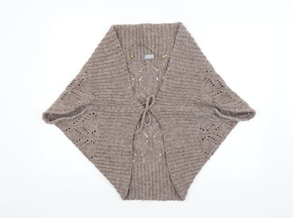 Womens UK Size M Per Una Brown Cardigan Jumper