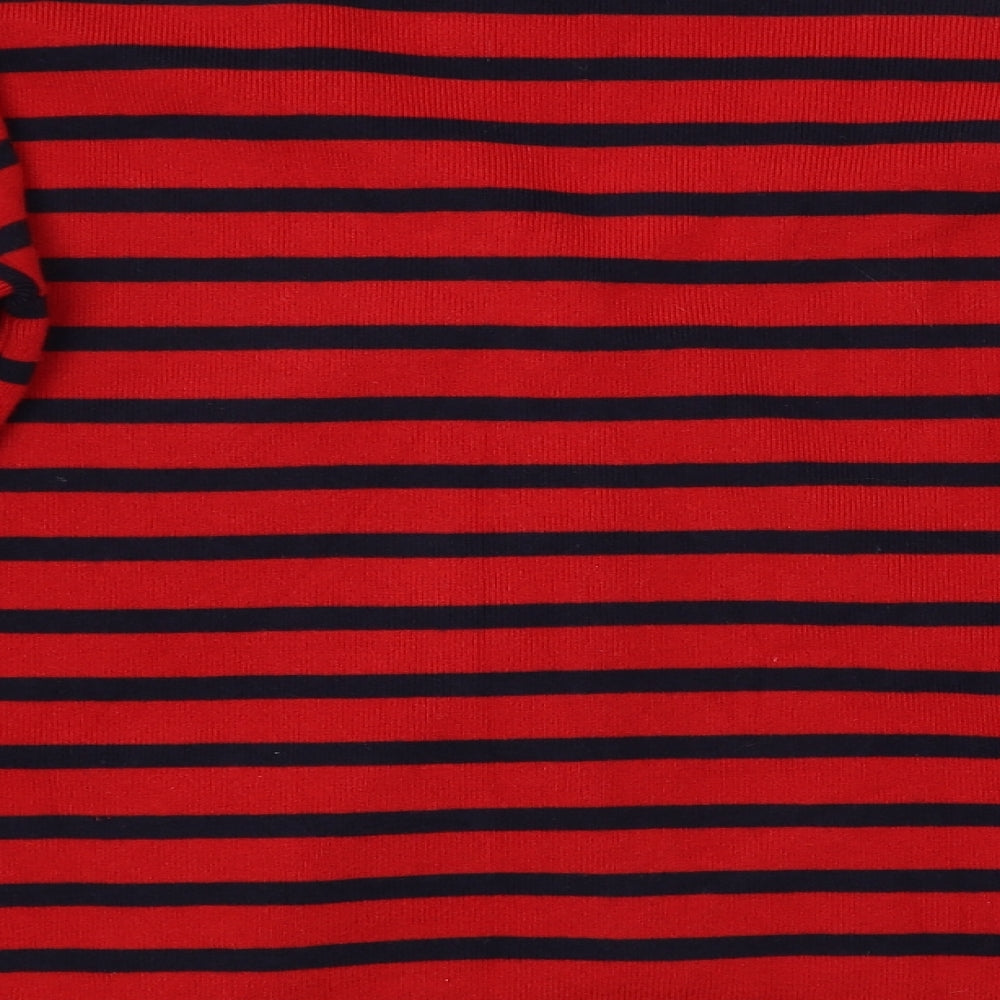 Womens UK Size M Mango Red Pullover Jumper