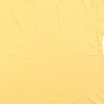 Primark Womens Yellow   Basic T-Shirt Size 12