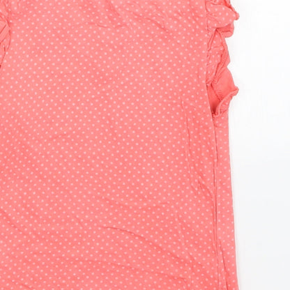 girl2girl Girls Pink Polka Dot  Basic T-Shirt Size 2-3 Years