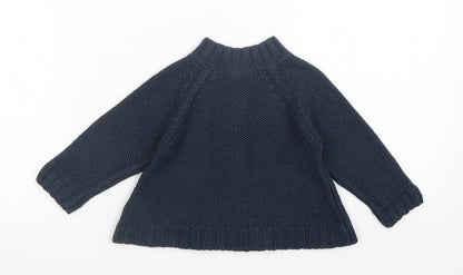 miniclub Baby Blue   Cardigan Jumper Size 9-12 Months