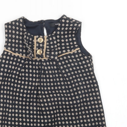 George Girls Multicoloured Plaid  A-Line  Size 2-3 Years