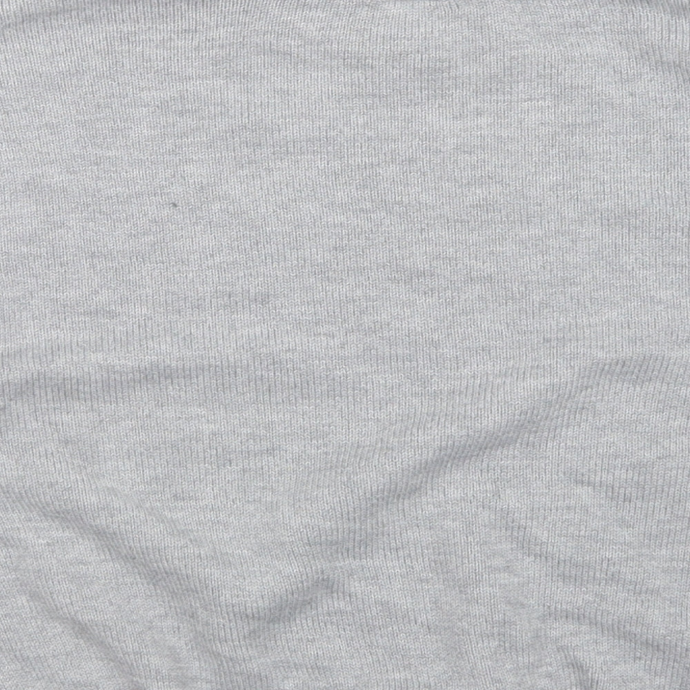 H&M Womens Grey   Pullover Sweatshirt Size M