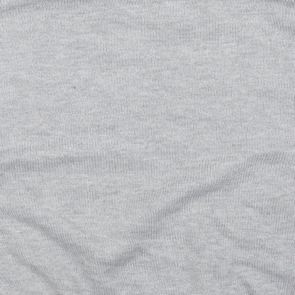 H&M Womens Grey   Pullover Sweatshirt Size M