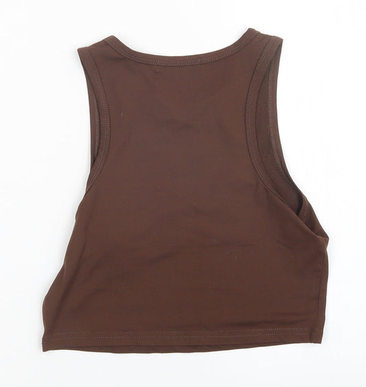 SheIn Womens Brown   Basic Tank Size S