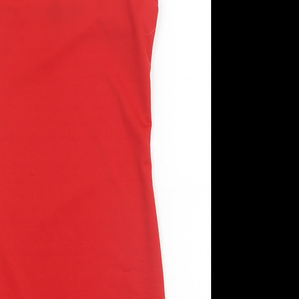 PRETTYLITTLETHING Womens Red   Mini  Size 8