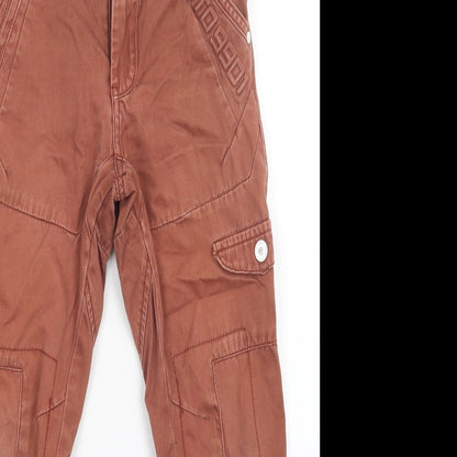 ETO Mens Brown   Straight Jeans Size 26 L26 in