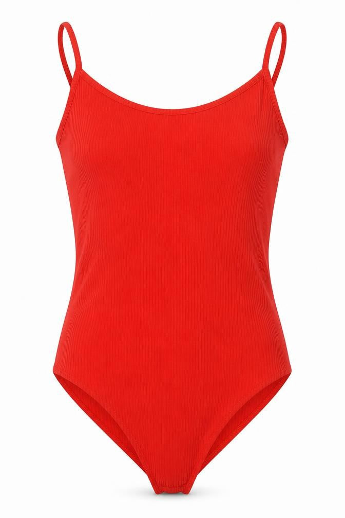 Womens UK Size XS Primark One-Piece Red Unitard