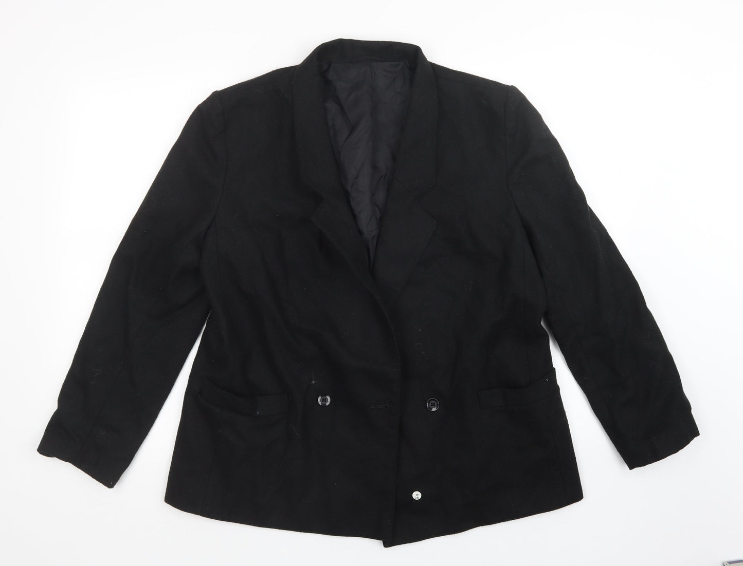 Littlewoods Womens Black   Jacket Blazer Size 16