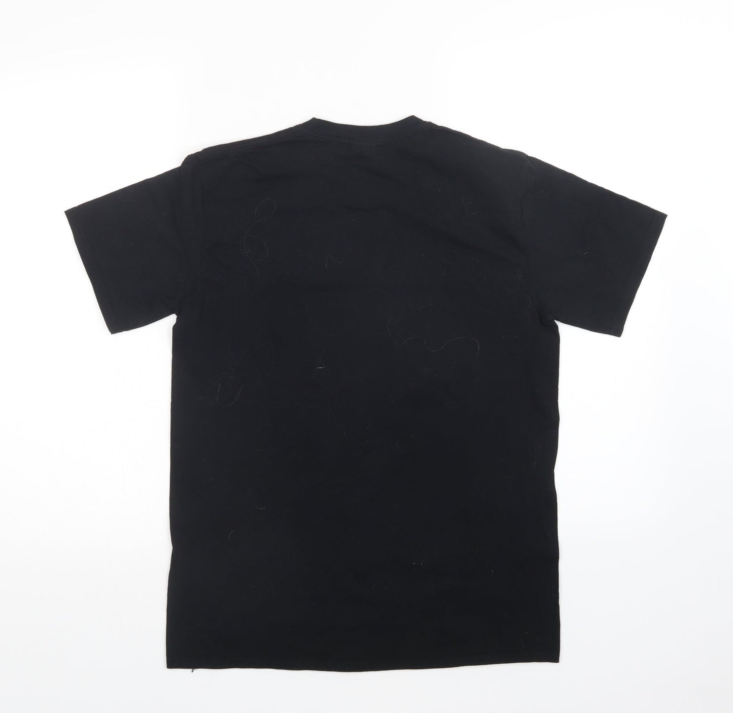 Mens UK Size M Gildan Black  T-Shirt