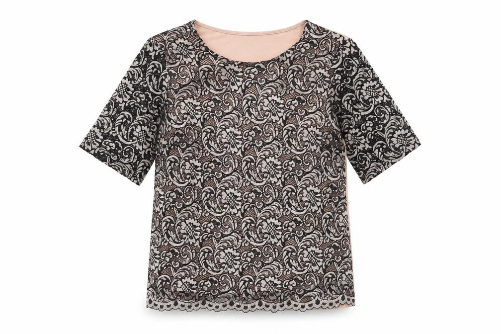 Womens UK Size 10 Marks and Spencer Pink Basic T-Shirt