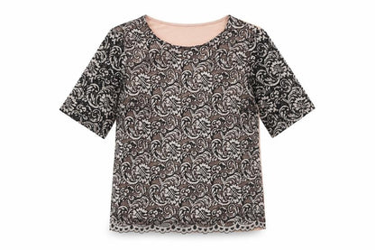 Womens UK Size 10 Marks and Spencer Pink Basic T-Shirt