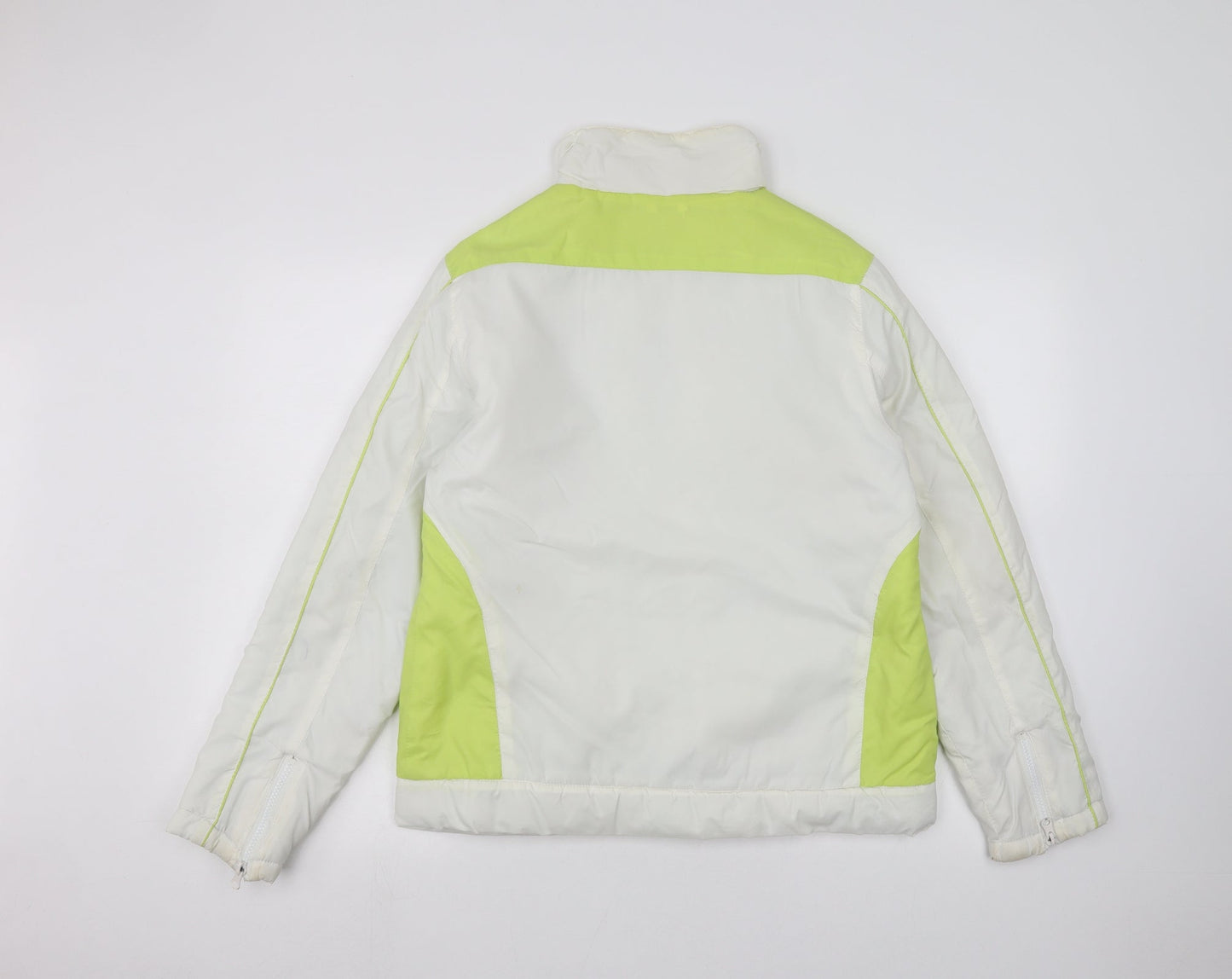 B-12 Womens White   Jacket  Size M