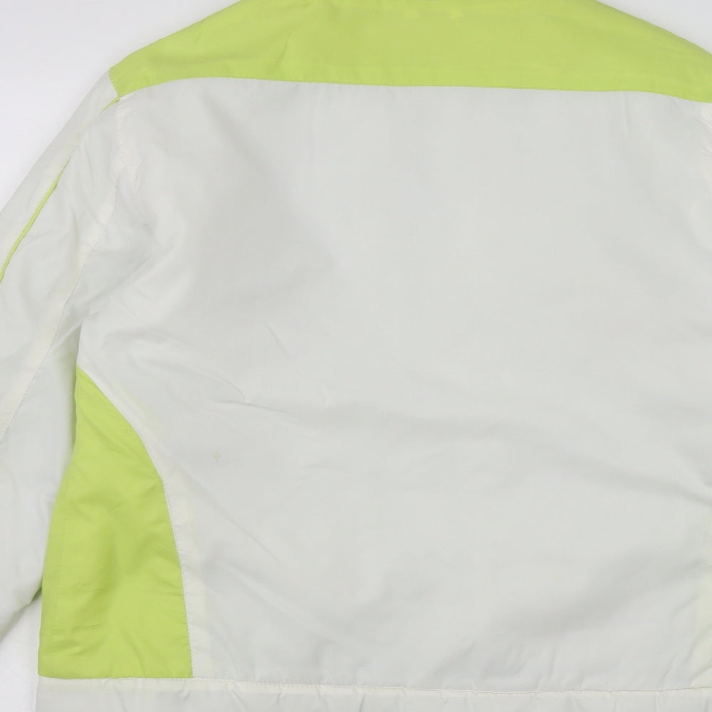 B-12 Womens White   Jacket  Size M