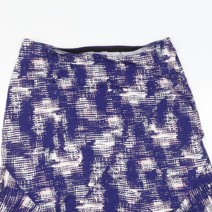 Marks and Spencer Womens Blue Floral  Pettiskirt Skirt Size 12