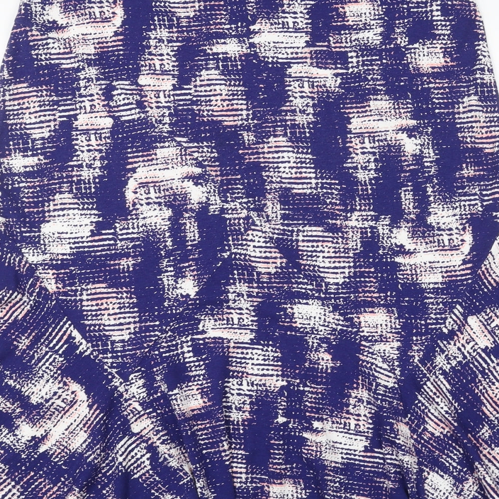 Marks and Spencer Womens Blue Floral  Pettiskirt Skirt Size 12