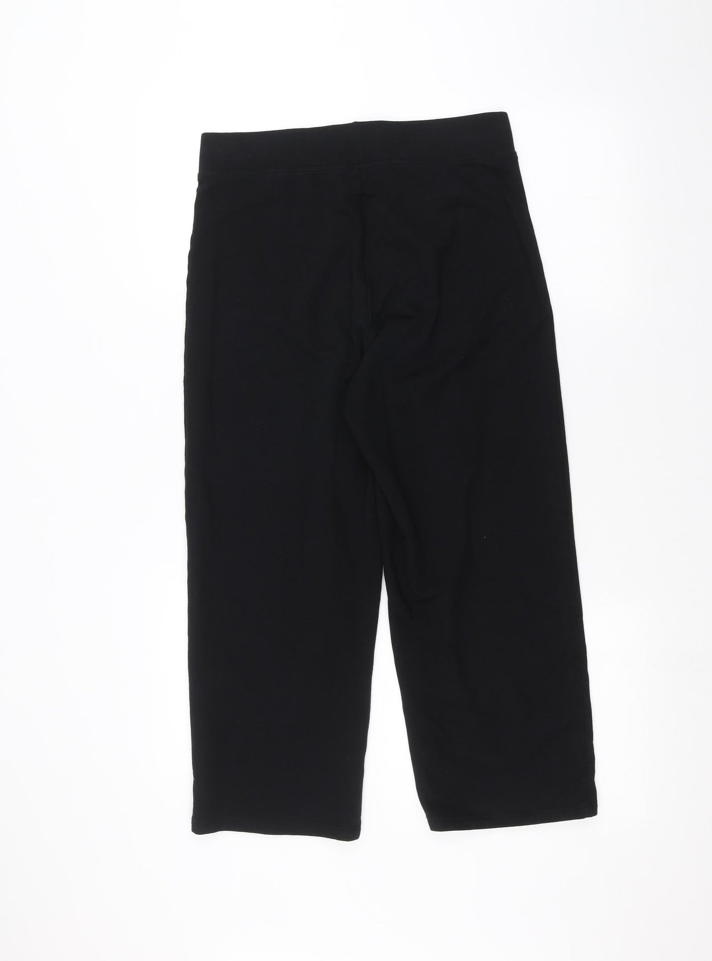 Womens UK Size 10 Marks and Spencer Regular Fit  Black Trousers