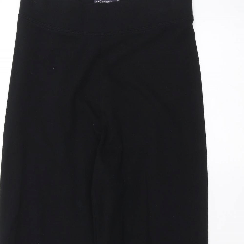 Womens UK Size 10 Marks and Spencer Regular Fit  Black Trousers