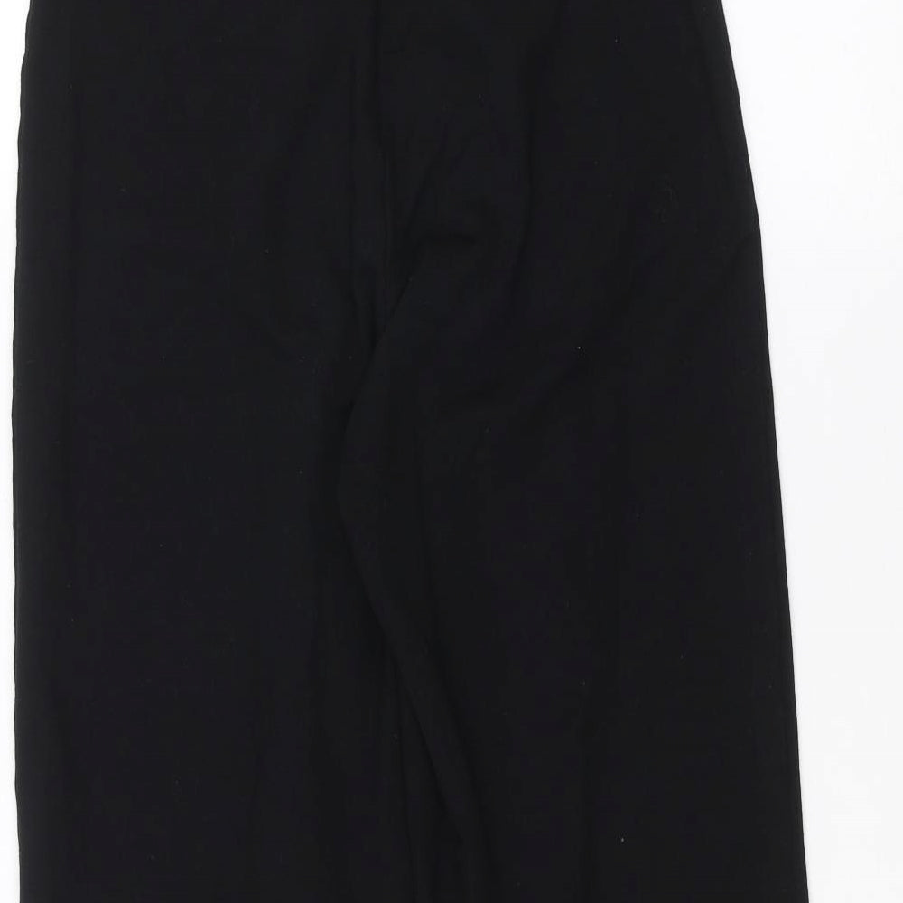 Womens UK Size 10 Marks and Spencer Regular Fit  Black Trousers