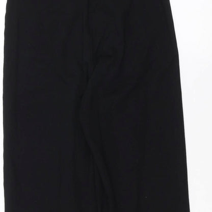 Womens UK Size 10 Marks and Spencer Regular Fit  Black Trousers