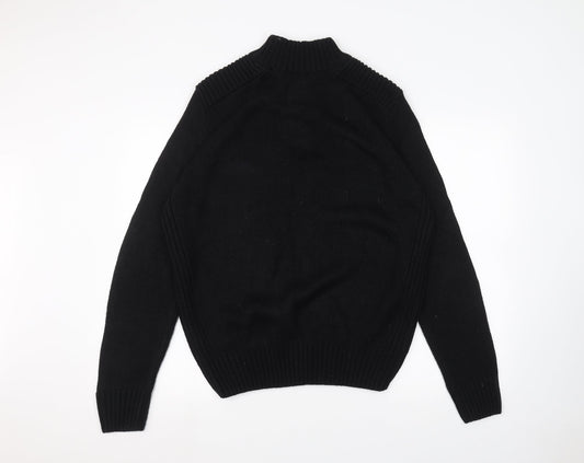 Kensington Mens Black   Pullover Jumper Size L
