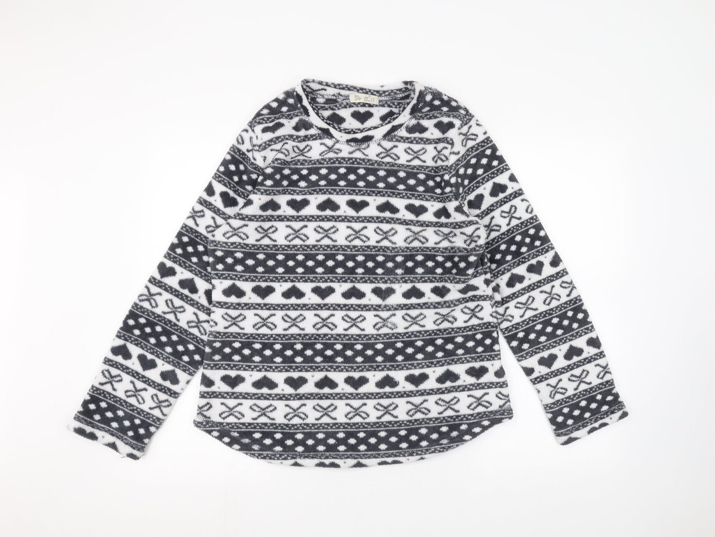 Primark Womens White   Pullover Jumper Size L