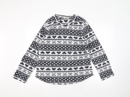 Primark Womens White   Pullover Jumper Size L