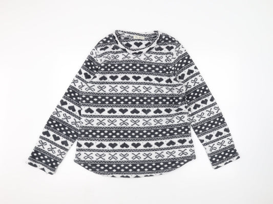 Primark Womens White   Pullover Jumper Size L