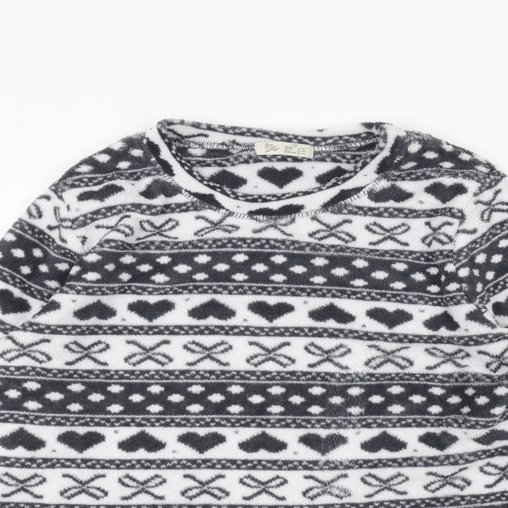 Primark Womens White   Pullover Jumper Size L